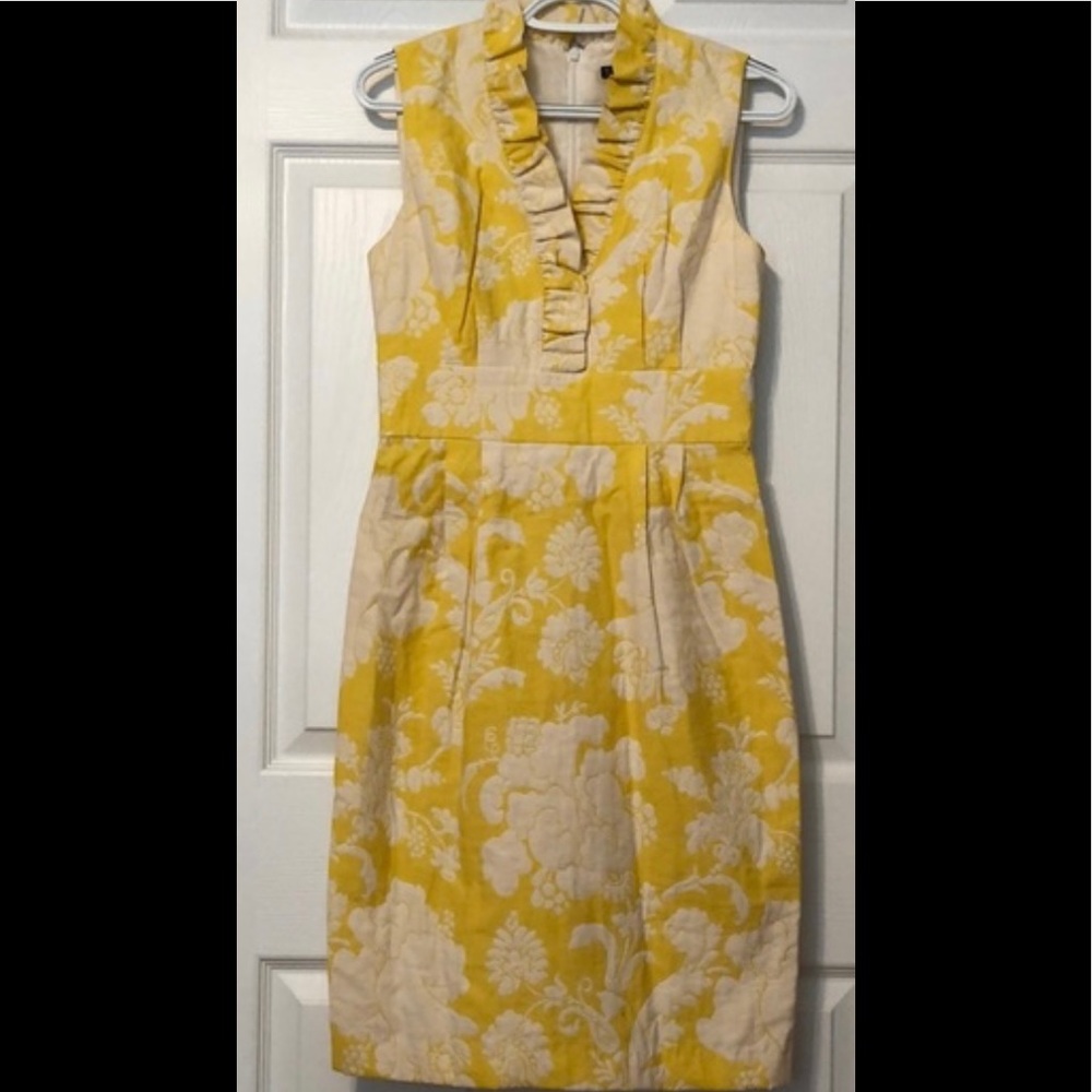 Beautiful New Direction yellow floral print dress